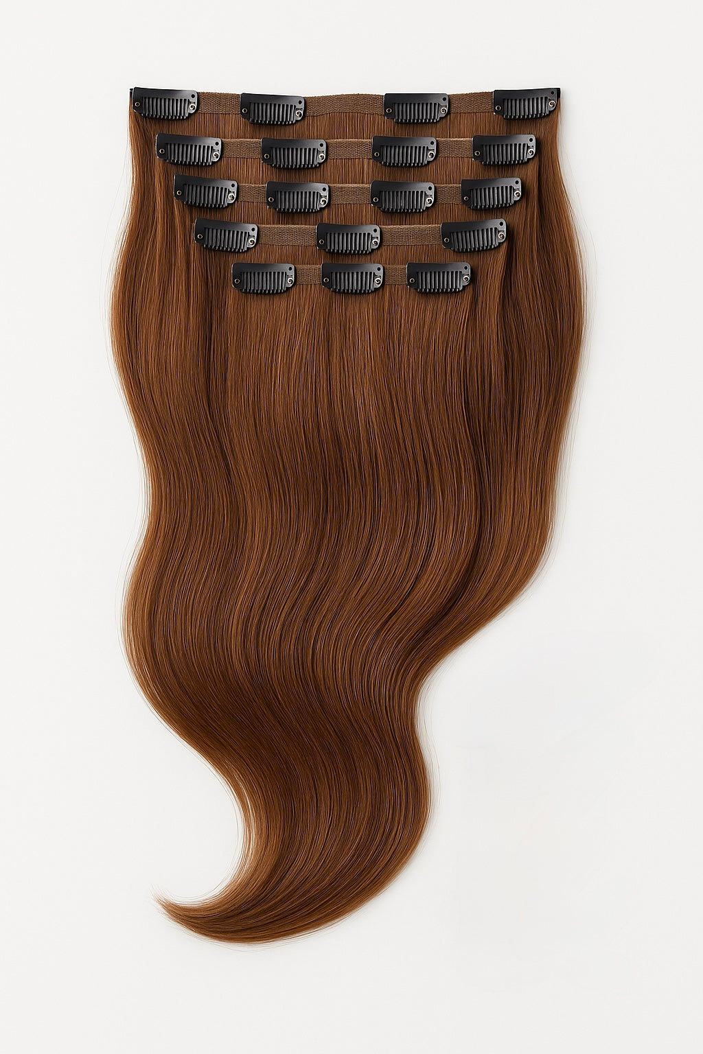 SEAMLESS CLIP-IN HAIR EXTENSIONS - set complet (150g)