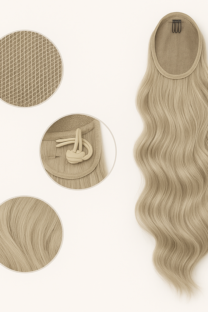 PONYTAIL - drawstring style