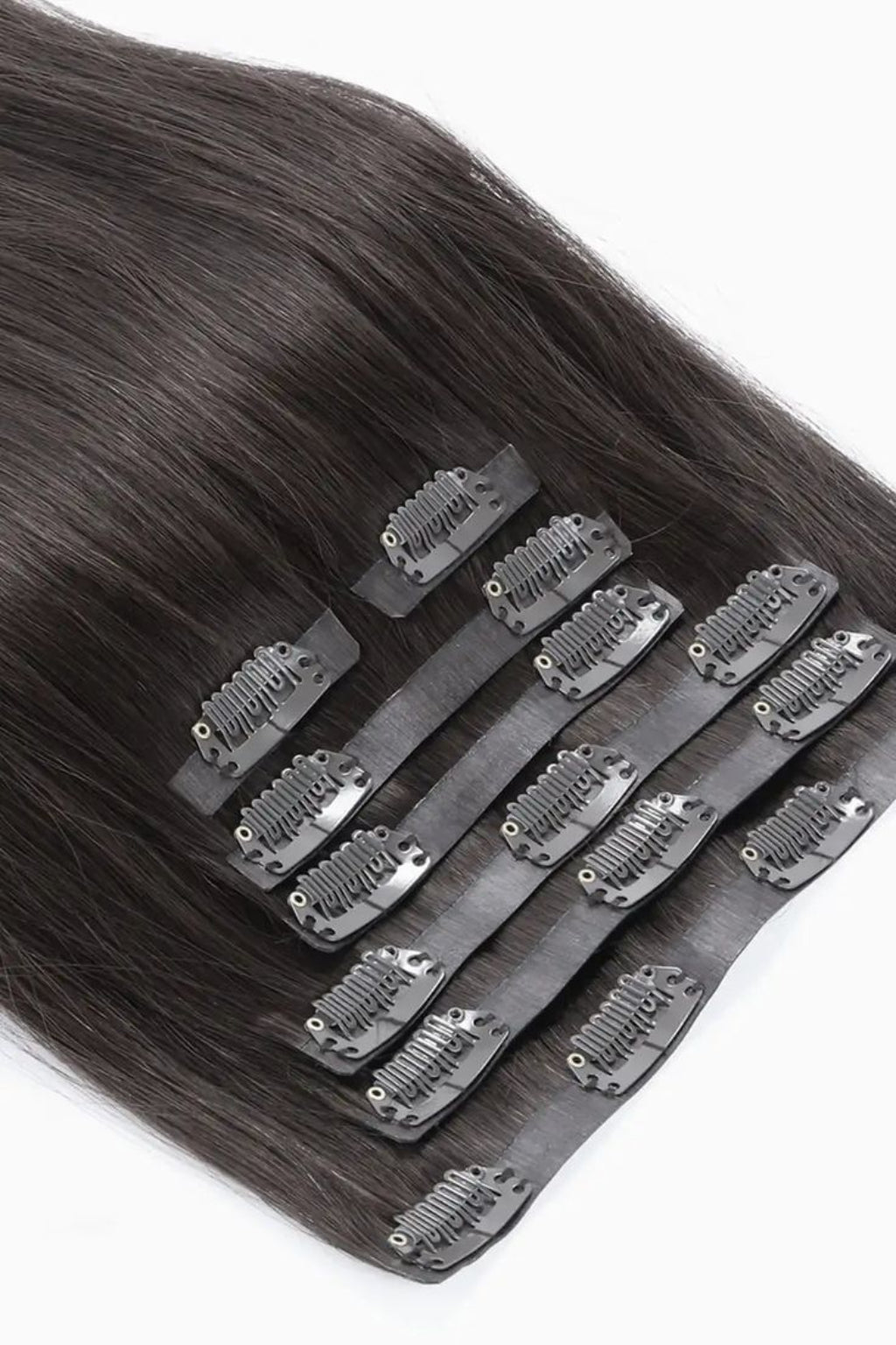 SEAMLESS CLIP-IN HAIR EXTENSIONS - set complet (150g)