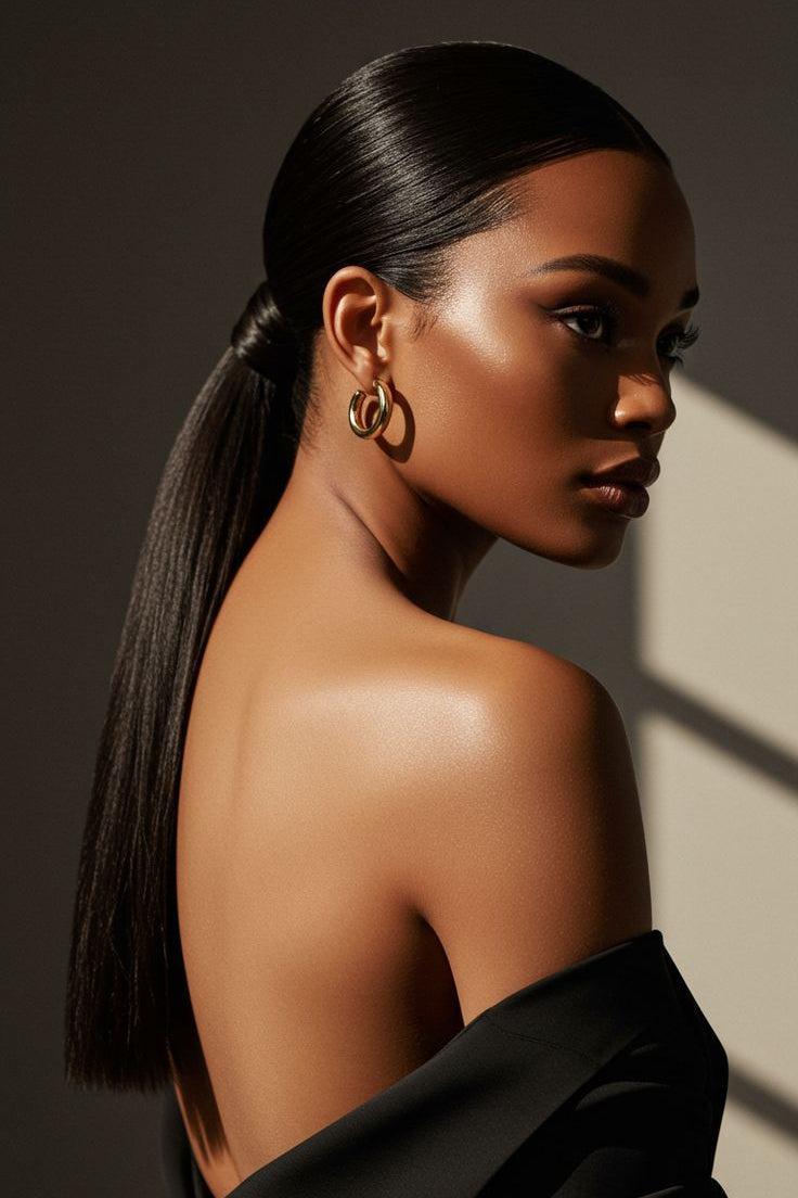 PONYTAIL - drawstring style